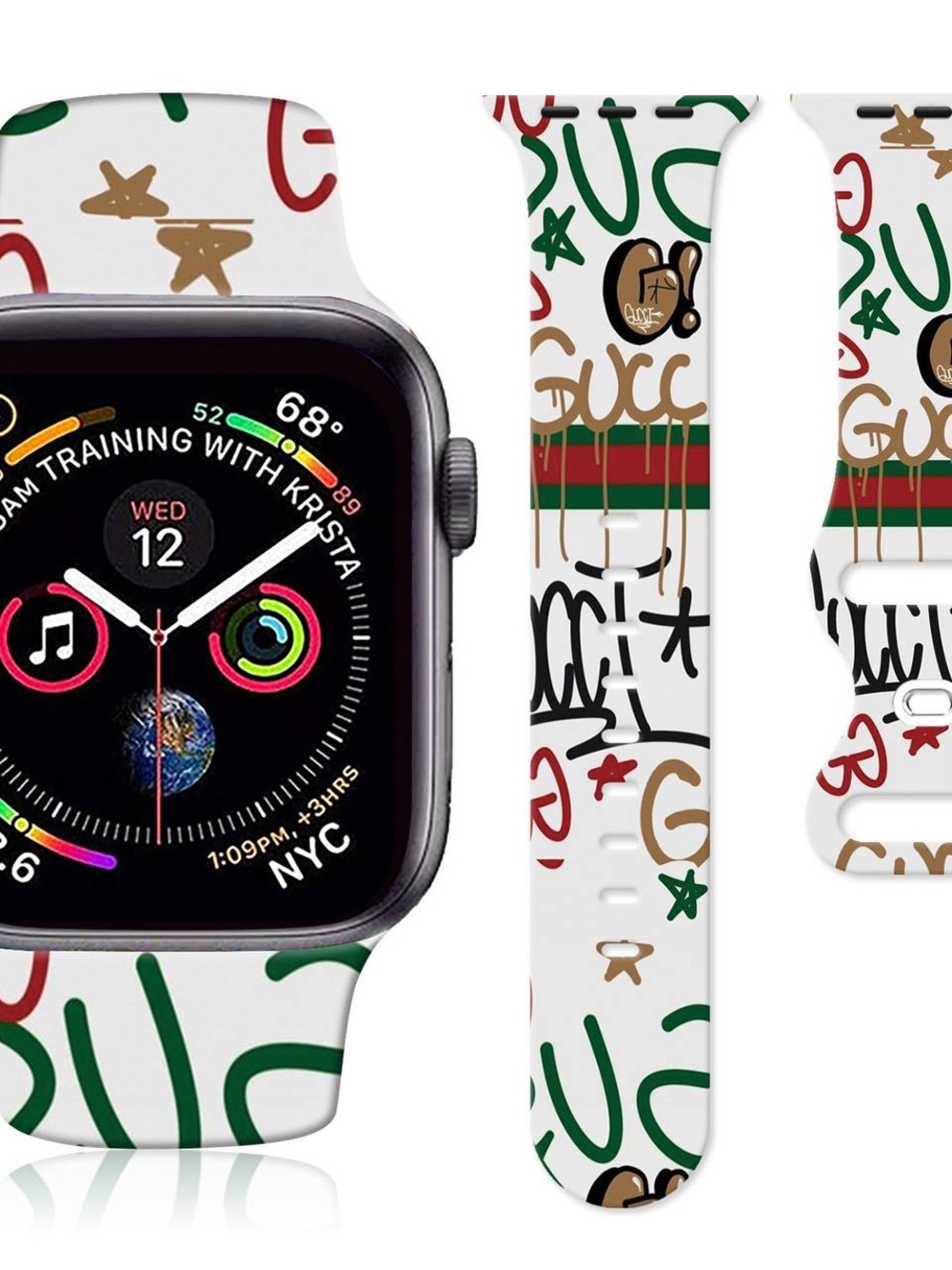 Apple Watch Band 42/44/46/49mm -Large- Series 1-11 / SE / Ultra - Luxury Strap - - Picture 2 of 3